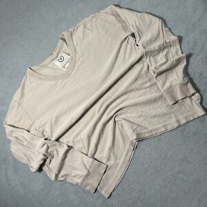 Visvim Base Layer Thermo Shirt Sz 1 Small Sleeves Baselayer Nano Cotton Beige